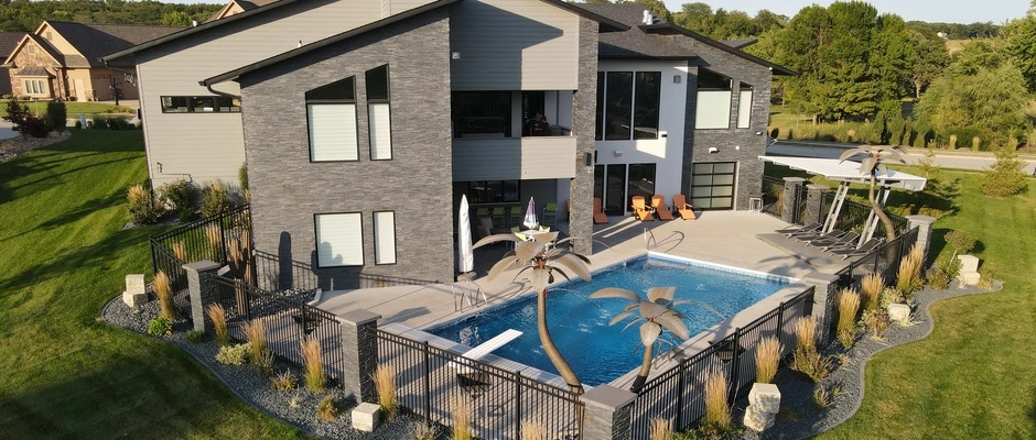 Custom Landscaping install